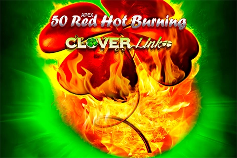 50 Red Hot Burning Clover Link Apex